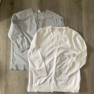 2 large Anne Taylor LOFT cardigan